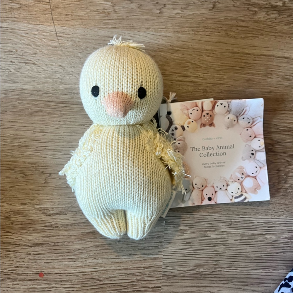 Cuddle + Kind Baby Duckling- The Baby Collection Plush Toy